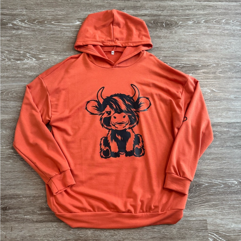 Orange hoodie